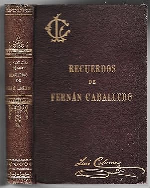 Image du vendeur pour Recuerdos De Fernan Caballero mis en vente par Legacy Books II