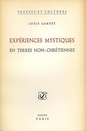 Bild des Verkufers fr Experiences Mystiques en Terres Non-Chretiennes (First Edition, softcover) zum Verkauf von Royal Books, Inc., ABAA