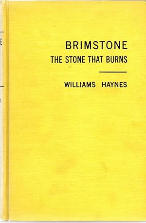 Imagen del vendedor de Brimstone : The Stone That Burns a la venta por Book Booth