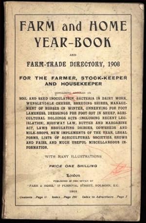 Farm & Home Year-Book and Farm-Trade Directory for 1905. Containing articles on.