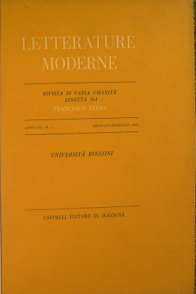 Letterature Moderne