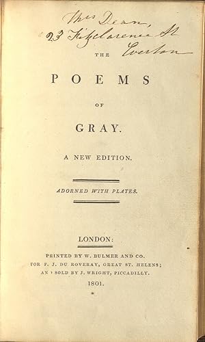 The Poems of Gray.