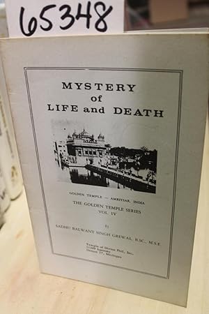 Image du vendeur pour Volume 4 Mystery of Life and Death, The Golden Temple Series, Volume 4 mis en vente par Princeton Antiques Bookshop