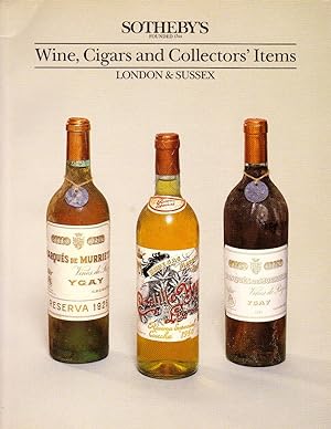 Wine, Cigars and Collectors´ Items