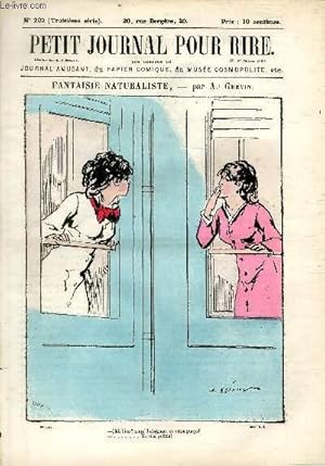 Seller image for Petit journal pour rire N202 de la 3 srie, Fantaisie naturaliste par Grvin. for sale by Le-Livre