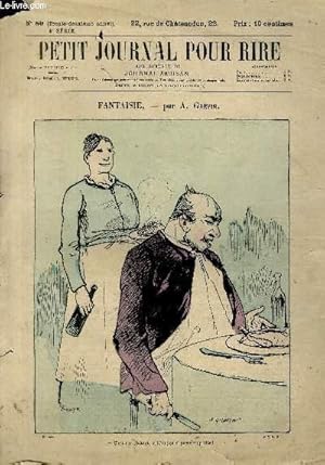 Image du vendeur pour Petit journal pour rire N89 de la 4 srie, Fantaisie par Ggrvin. mis en vente par Le-Livre