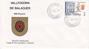 VALLFOGONA DE BALAGUER (Lérida) - 859 NOGUERA - ESCUTS HERÁLDICS (Escudos Heráldicos)