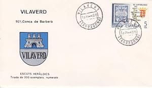 VILAVERD (Tarragona) - 921 CONCA DE BARBERÁ - ESCUTS HERÁLDICS (Escudos Heráldicos)