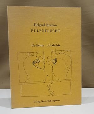 Imagen del vendedor de Eulenflucht. Zwanzig Gedichte mit acht Zeichnungen von Hagen Westphal. a la venta por Dieter Eckert