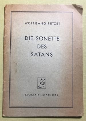 Die Sonette des Satans.