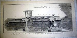 Bild des Verkufers fr MARINE. Plan des Formes Bties  Rochefort pour la Construction des Vaisseaux du Roy. Pl. 9. zum Verkauf von Librera Antonio Castro