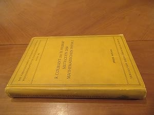 Bild des Verkufers fr Methoden Der Mathematischen Physik. Vol. 1 (Corrected And Enlarged Second Printing 1931) zum Verkauf von Arroyo Seco Books, Pasadena, Member IOBA