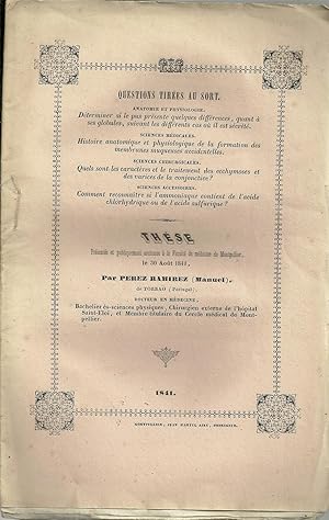 QUESTIONS TIRÉES AU SORT. Anatomie et Physiologie: Déterminer si le pus présente quelques différe...