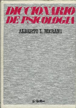 Seller image for Diccionario de psicologa for sale by Rincn de Lectura