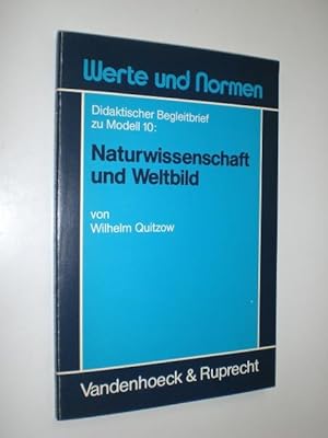 Imagen del vendedor de Didaktischer Begleitbrief zu Modell 10: Naturwissenschaft und Weltbild. a la venta por Stefan Kpper