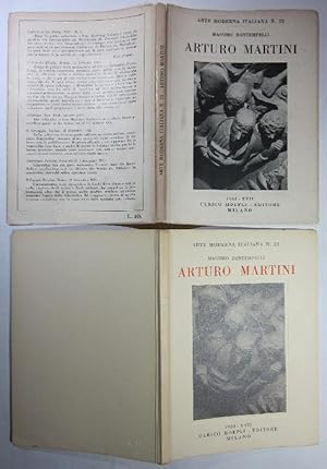 Image du vendeur pour Arturo Martini. 34 Tavole. mis en vente par Antiquariat Roland Ggler
