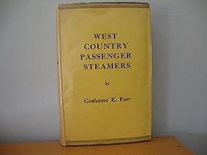 Imagen del vendedor de West Country Passenger Steamers a la venta por Lavender Fields Books PBFA