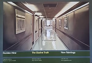 Seller image for Hospital Corridor. Elusive Truth (SIGNED by Damien Hirst: Limited Ed. colored poster) for sale by DR Fine Arts