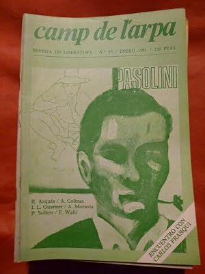 Seller image for CAMP DE L'ARPA. Revista de Literatura N. 83. for sale by Carmichael Alonso Libros