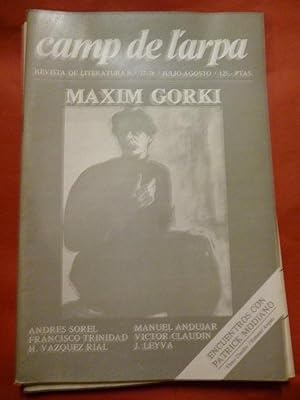 Imagen del vendedor de CAMP DE L'ARPA. Revista de Literatura Nºs. 77 - 78. Maxim Gorki. a la venta por Carmichael Alonso Libros