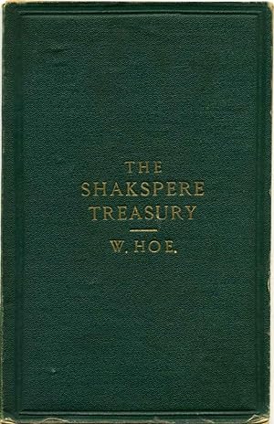 Imagen del vendedor de THE SHAKSPERE Shakespeare TREASURY of Subject Quotations, Synonymously Indexed. a la venta por Kurt Gippert Bookseller (ABAA)