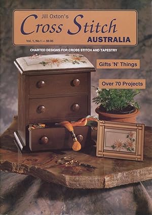 Imagen del vendedor de Jill Oxton's Cross Stitch Australia Volume 1 Number 1. a la venta por Lost and Found Books