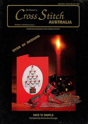 Imagen del vendedor de Jill Oxton's Cross Stitch Australia Special Edition No 1 : Charted Designs for Cross Stitch. a la venta por Lost and Found Books