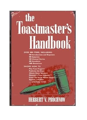 The Toastmaster's Handbook