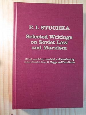 Seller image for Selected Writings on Soviet Law and Marxism. Edited,, Annotated, Translated and Introduced for sale by Expatriate Bookshop of Denmark