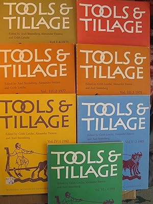 Seller image for Tools & Tillage : A Journal on the History of the Implements of Cultivation and Other Agricultural Processes [1971-1991] for sale by Expatriate Bookshop of Denmark