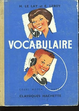 Seller image for VOCABULAIRE. COURS MOYEN 1e ANNEE. for sale by Le-Livre