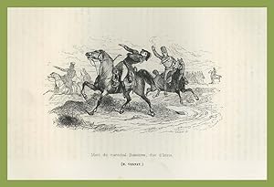 Imagen del vendedor de Napoleone Bonaparte mort du marechal Bessiers duc d'Istrie Vernet a la venta por Studio Bibliografico Imprimatur