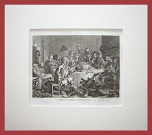 Immagine del venditore per William Hogarth - Conversazione moderna di Mezzanotte venduto da Studio Bibliografico Imprimatur