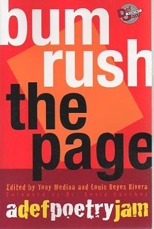 Imagen del vendedor de bum rush the page: a def poetry jam a la venta por Bookfeathers, LLC