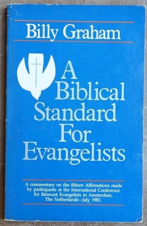 Seller image for A Biblical Standard for Evangelists for sale by Faith In Print