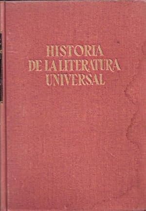 Imagen del vendedor de Historia de la Literatura Universal a la venta por SOSTIENE PEREIRA