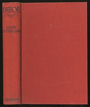 Bild des Verkufers fr Defoe zum Verkauf von Between the Covers-Rare Books, Inc. ABAA