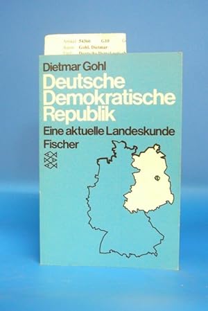 Immagine del venditore per Deutsche Demokratische Republik Eine aktuelle Landeskunde venduto da Buch- und Kunsthandlung Wilms Am Markt Wilms e.K.