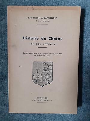 Immagine del venditore per HISTOIRE DE CHATOU et des environs. venduto da Librairie Sainte-Marie