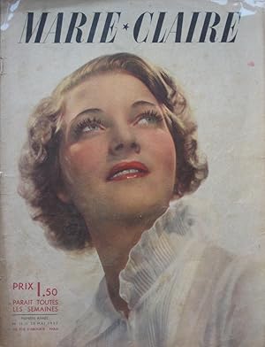 Marie Claire Old Magazine French No 39 - 1937