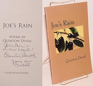Imagen del vendedor de Joe's rain; poems a la venta por Bolerium Books Inc.