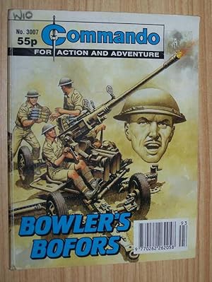 Commando War Stories In Pictures: #3007: Bowler's Bofors