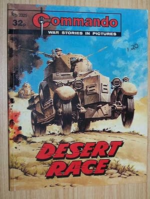 Commando War Stories In Pictures: #2325: Desert Race