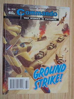 Commando War Stories In Pictures: #2518: Ground Strike!