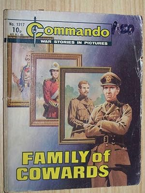 Commando War Stories In Pictures: #1317: Family Of Cowards