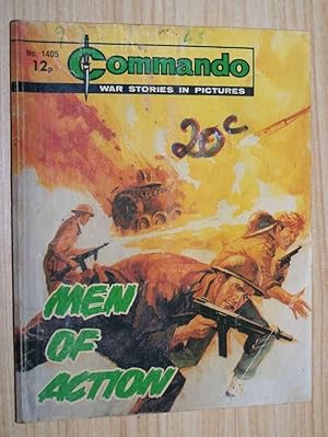 Commando War Stories In Pictures: #1405: Men Of Action