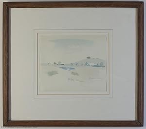 Attractive Watercolour of St Catherine's Hill, Winchester, (William, known as 'John', 1904-1990, ...