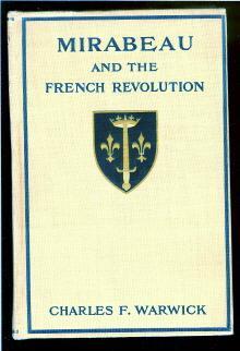 Mirabeau And The French Revolution.