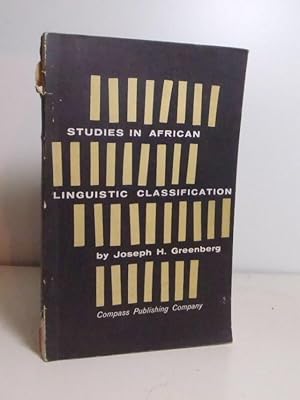 Studies in African Linguistic Classification