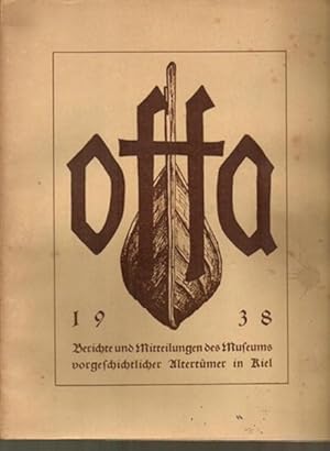 Immagine del venditore per Offa. Band 3 1938 venduto da Sonnets And Symphonies